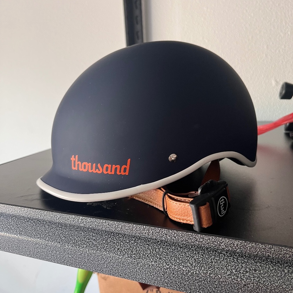 Thousand helmet, size small, dark blue